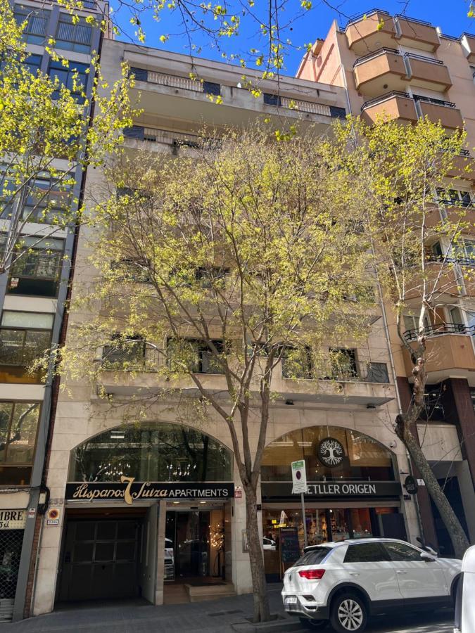 Apartaments-Hotel Hispanos 7 Suiza Barcelona Exteriör bild